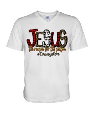 Counselor V-Neck T-Shirt tile