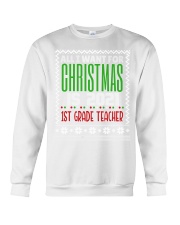 1st Grade Teacher - Christmas Crewneck Sweatshirt tile