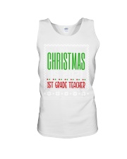 1st Grade Teacher - Christmas Unisex Tank tile