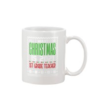 1st Grade Teacher - Christmas Mug tile