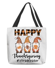 1st Grade Teacher All-Over Tote tile