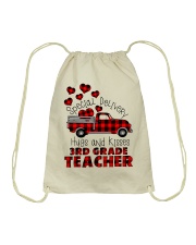 3rd Grade Teacher Drawstring Bag tile