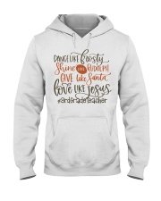 3rd Grade Teacher Hooded Sweatshirt tile
