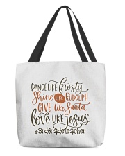 3rd Grade Teacher All-Over Tote tile