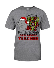 3rd Grade Teacher Classic T-Shirt front