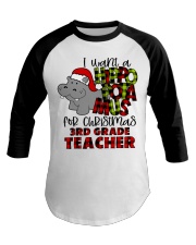 3rd Grade Teacher Baseball Tee tile