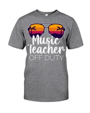 Music Teacher Classic T-Shirt front