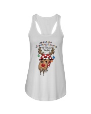 1st Grade Teacher Ladies Flowy Tank tile