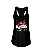 School Bus Driver Ladies Flowy Tank tile