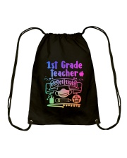 1st Grade Teacher - First Grade Drawstring Bag tile