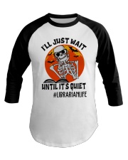 Librarian Baseball Tee tile