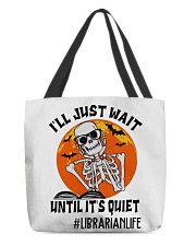 Librarian All-Over Tote tile