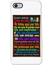 Creo en Uds Phone Case tile