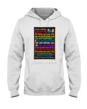 Creo en Uds Hooded Sweatshirt tile