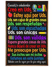 Creo en Uds 11x17 Poster front