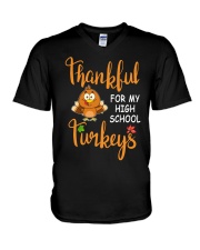 High School V-Neck T-Shirt tile