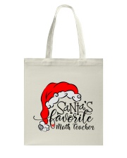 Math Teacher Tote Bag tile