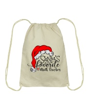 Math Teacher Drawstring Bag tile