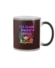 4th Grade Teacher - Fourth Grade Color Changing Mug tile