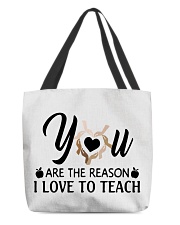 You are the reason All-Over Tote tile
