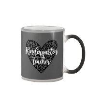 Kindergarten Teacher Color Changing Mug tile