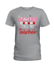 Teacher Valentine Ladies T-Shirt tile
