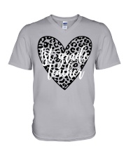 1st Grade Teacher V-Neck T-Shirt tile
