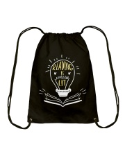 Librarian Life 8 Drawstring Bag tile