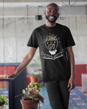 Librarian Life 8 Classic T-Shirt apparel-classic-tshirt-lifestyle-front-34