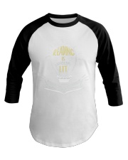 Librarian Life 8 Baseball Tee tile