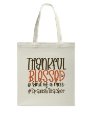 Spanish Teacher Tote Bag tile