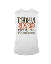 Spanish Teacher Sleeveless Tee tile