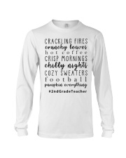 2nd Grade Teacher Long Sleeve Tee tile