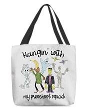 Preschool Teacher All-Over Tote tile