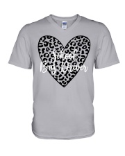 School Bus Driver V-Neck T-Shirt tile