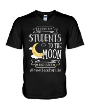 Pre-K Teacher V-Neck T-Shirt tile