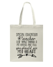 If You Think My Hands SPED Special Education Tote Bag tile