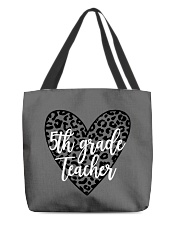 5th Grade Teacher All-Over Tote tile