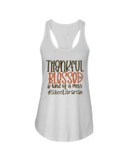 School Librarian Ladies Flowy Tank tile