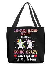 3rd Grade Teacher All-Over Tote tile