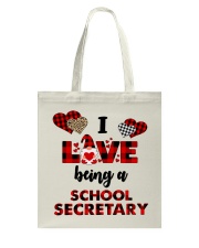 School Secretary Tote Bag tile