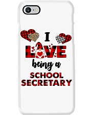 School Secretary Phone Case tile