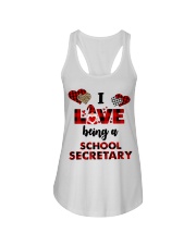 School Secretary Ladies Flowy Tank tile