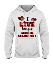 School Secretary Hooded Sweatshirt tile
