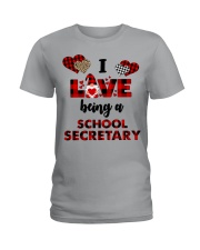 School Secretary Ladies T-Shirt tile