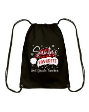 3rd Grade Teacher Drawstring Bag tile