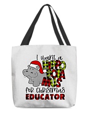 Educator All-Over Tote tile