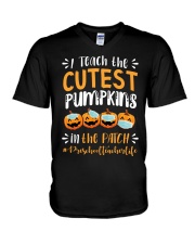 Preschool Teacher V-Neck T-Shirt tile