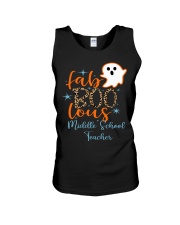 Middle School Teacher Unisex Tank tile