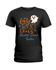 Middle School Teacher Ladies T-Shirt tile